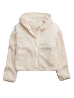 OFFLINE By Aerie Cream Fluff Love Sherpa Jacket